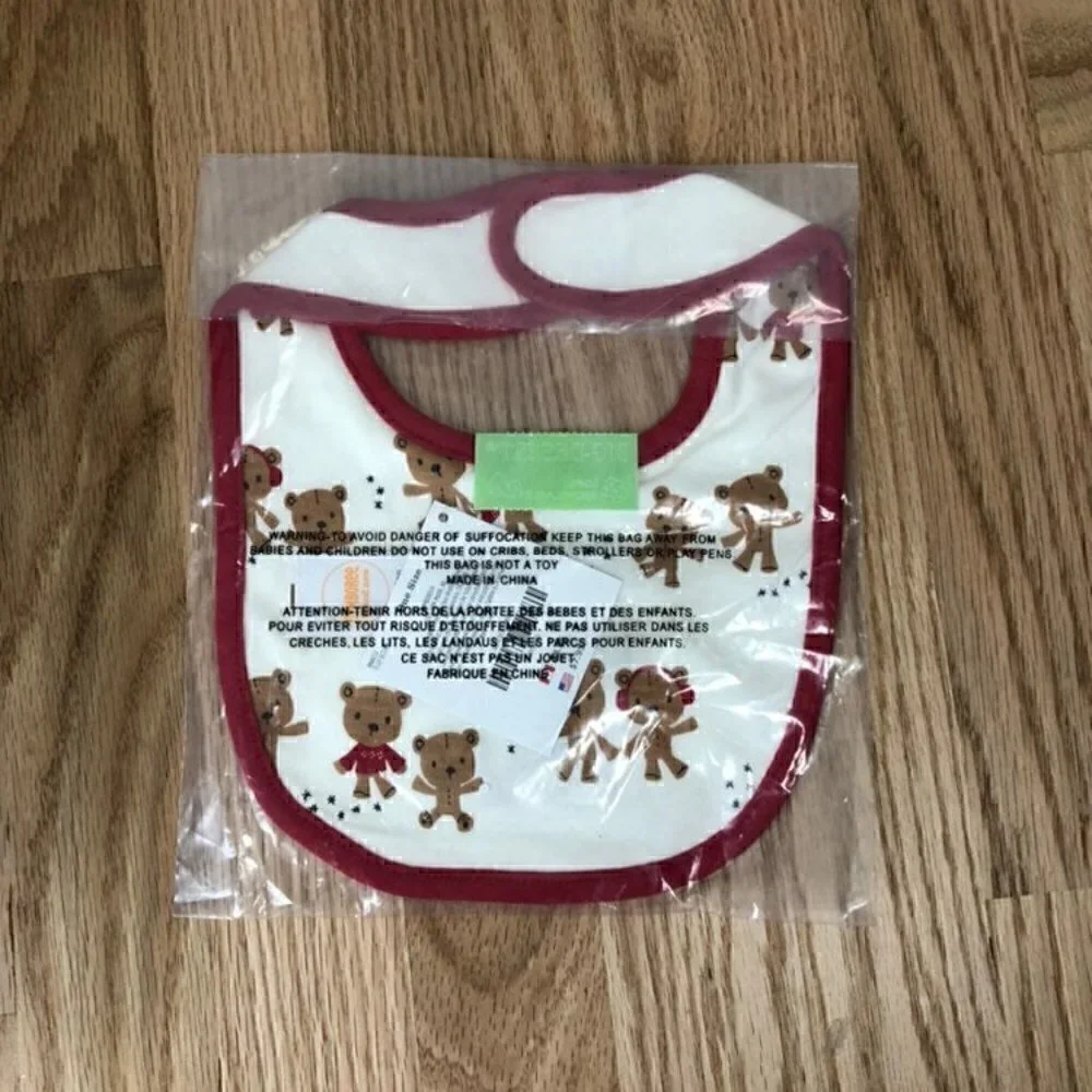Gymboree Joy Hope Love Bib NWT Christmas